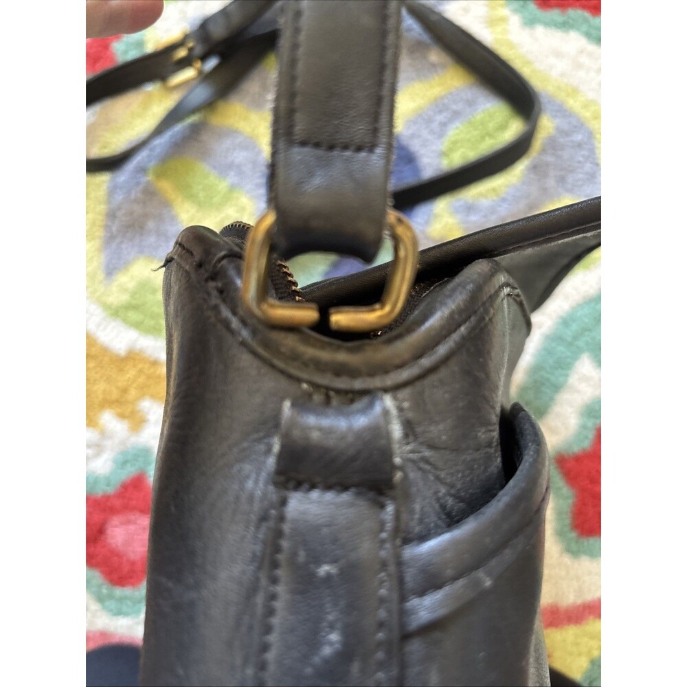 COACH Vintage Anderson 9976 Crossbody Shoulder Bag Cowhide Leather 90s 80s Y2K - Picture 8 of 9